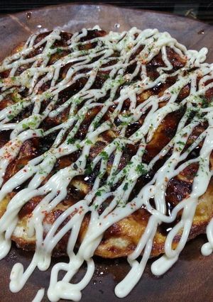 糖質制限!お好み焼き風イカ焼☆-レシピのメイン写真
