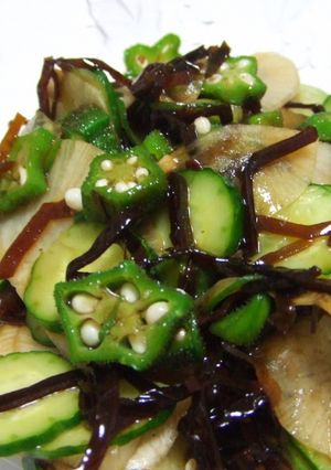 5分で！夏野菜の昆布和え-レシピのメイン写真