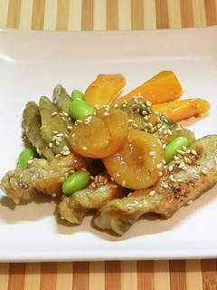 手羽先と根菜のアプリコット煮-レシピのメイン写真