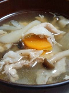 あっさり塩豚汁-レシピのメイン写真