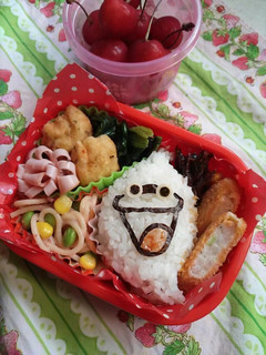 妖怪ウォッチ★ウィスパー キャラ弁-レシピのメイン写真