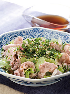 薬味たっぷり豚しゃぶサラダ-レシピのメイン写真