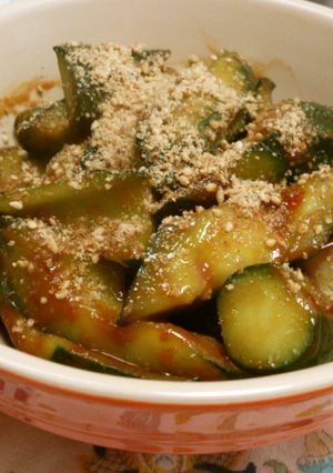 キュウリのピリ辛味噌炒め-レシピのメイン写真