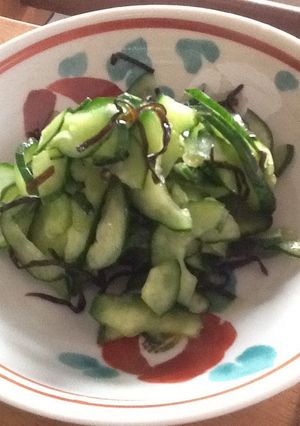 塩昆布ときゅうりの簡単和え-レシピのメイン写真