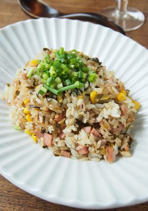 ★ランチはスパム高菜チャ～ハン！-レシピのメイン写真