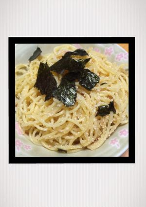 シンプル！明太子パスタ-レシピのメイン写真