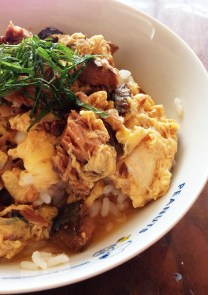 つゆだくゴメン！鯖の味噌煮缶を丼に！-レシピのメイン写真