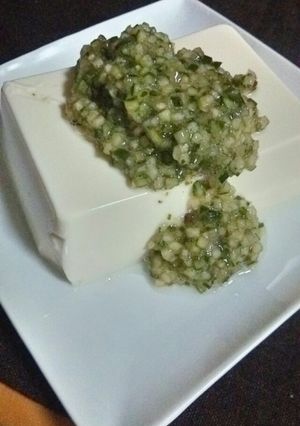 山形のだしのせ冷奴-レシピのメイン写真