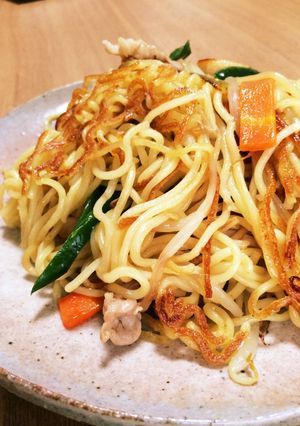 カリカリおこげ醤油焼きそば-レシピのメイン写真
