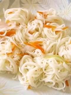 野菜嫌いの娘が食べた!そうめん-レシピのメイン写真