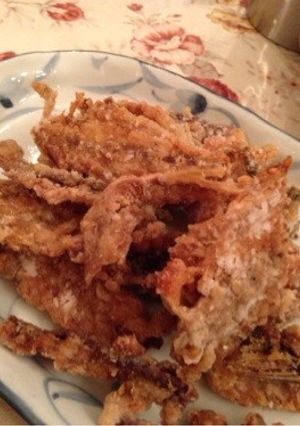 鯵の骨せんべい-レシピのメイン写真