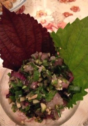 鯵のたたき-レシピのメイン写真