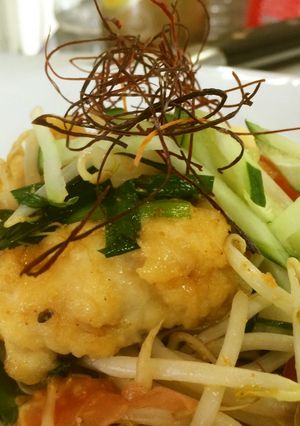 ★ピリ辛ササミ天と季節野菜の炒め★-レシピのメイン写真