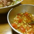 トマトのポン酢ドレ