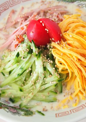そうめんアレンジ♡超簡単な韓国コングクス-レシピのメイン写真