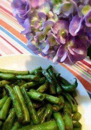 いんげんのニンニク醤油マヨ炒め-レシピのメイン写真