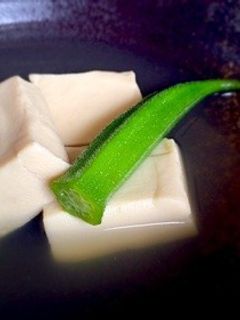 簡単 高野豆腐の煮物&オクラの煮浸し-レシピのメイン写真