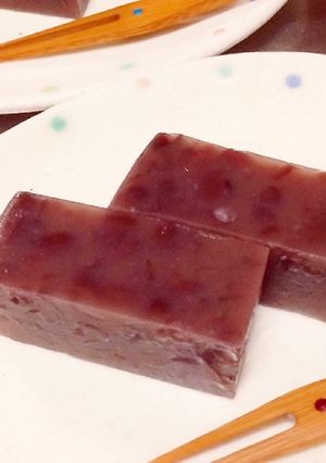 棒寒天で水ようかん-レシピのメイン写真