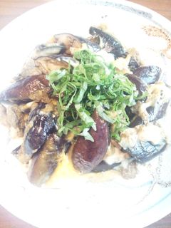 茄子の煮浸しの卵とじ。-レシピのメイン写真