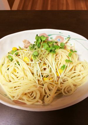 簡単ゴマだれで冷製パスタ♪-レシピのメイン写真