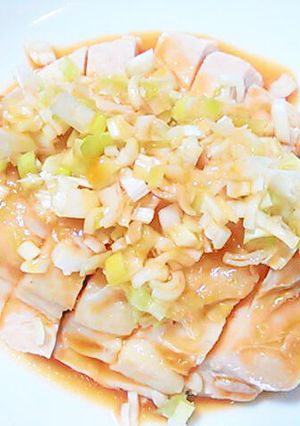 塩レモンで鶏肉の酒蒸し♡ジューシー塩鶏-レシピのメイン写真