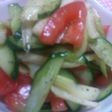 綺麗に★セロリとトマトのさっぱりサラダ
