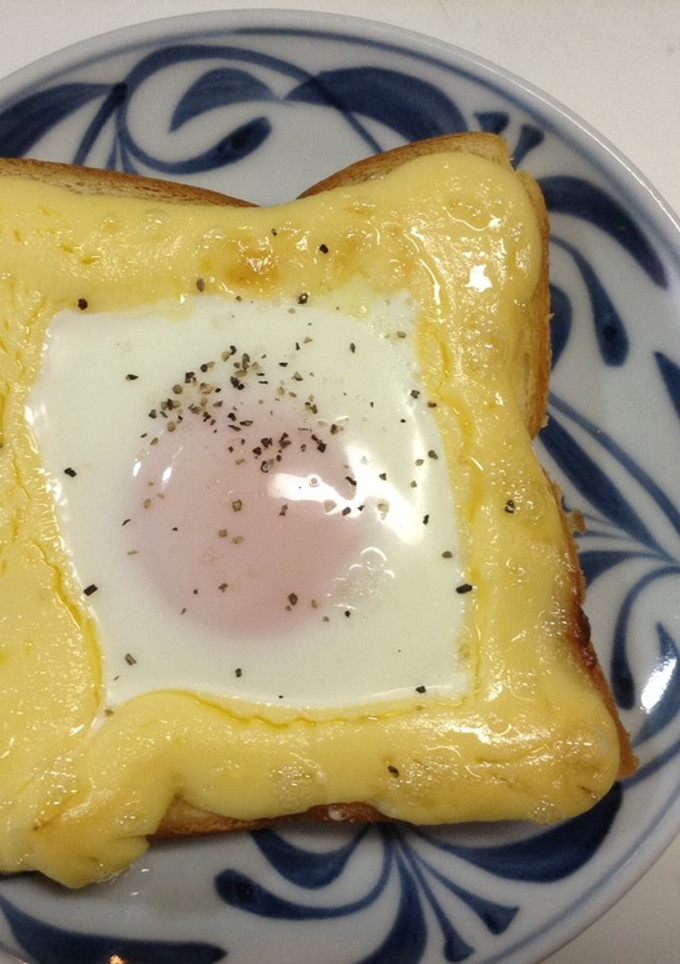 目玉焼き✨マヨトースト-レシピのメイン写真