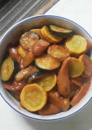 ナスとズッキーニの簡単おかず-レシピのメイン写真