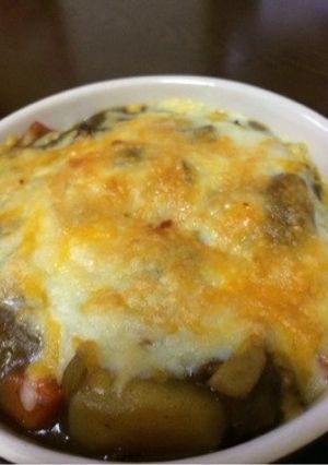 残りカレーdeグラタン風-レシピのメイン写真