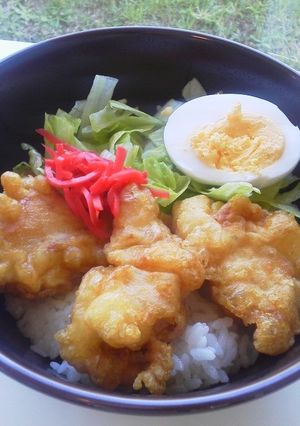 鶏天丼-レシピのメイン写真