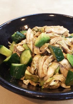 【冷おかず】ササミと野菜の出汁醤油和え-レシピのメイン写真