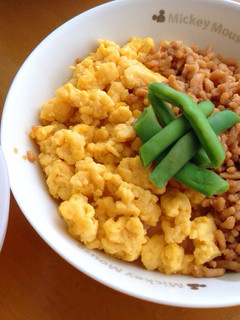 子どもが好きな鶏そぼろ丼♪-レシピのメイン写真