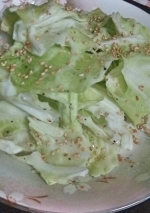 塩ｷｬﾍﾞﾂ-レシピのメイン写真