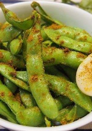 枝豆のにんにくオイル焼き☆カレー風味-レシピのメイン写真