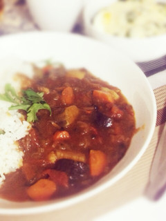 セロリいっぱい夏野菜カレー-レシピのメイン写真