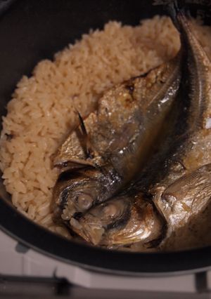 マルタさんの☆アジの開きの炊き込みご飯-レシピのメイン写真