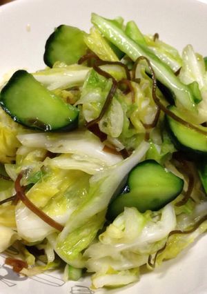 旬野菜の昆布漬け-レシピのメイン写真