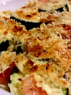 ズッキーニのマヨパン粉焼き♪-レシピのメイン写真