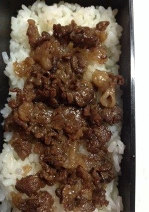 牛肉(細切れ)の甘辛煮-レシピのメイン写真