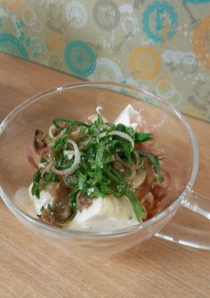 暑い日に簡単ザーサイ豆腐-レシピのメイン写真