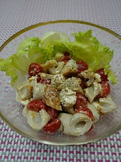簡単♪ちくわとクリームチーズの和え物-レシピのメイン写真