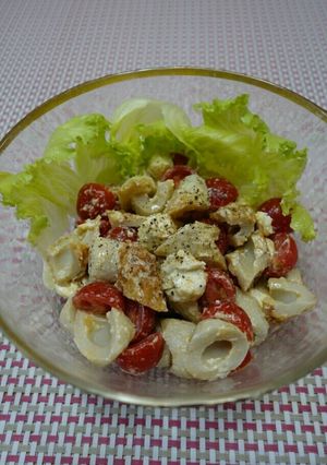 簡単♪ちくわとクリームチーズの和え物-レシピのメイン写真