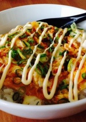 甘辛卵のマヨラー油飯-レシピのメイン写真