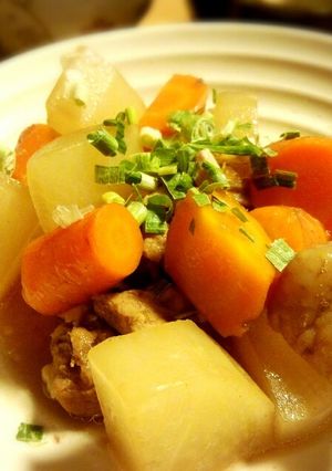 ほっこり♪炭酸水で大根の煮物☆-レシピのメイン写真