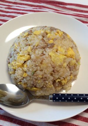 簡単★卵と豚ひき肉のチャーハン♬-レシピのメイン写真