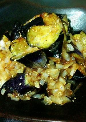 茄子の甘酢醤油-レシピのメイン写真
