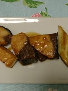 ぶりとネギ炒めp(^-^)q-レシピのメイン写真