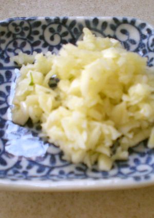 楽々にんにくのみじん切り♫-レシピのメイン写真
