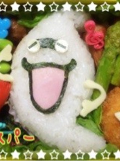 簡単!妖怪ウォッチ*ウィスパー☆キャラ弁-レシピのメイン写真