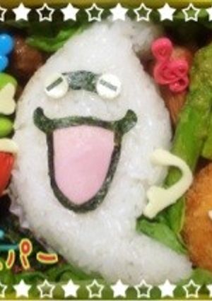 簡単！妖怪ウォッチ＊ウィスパー☆キャラ弁-レシピのメイン写真